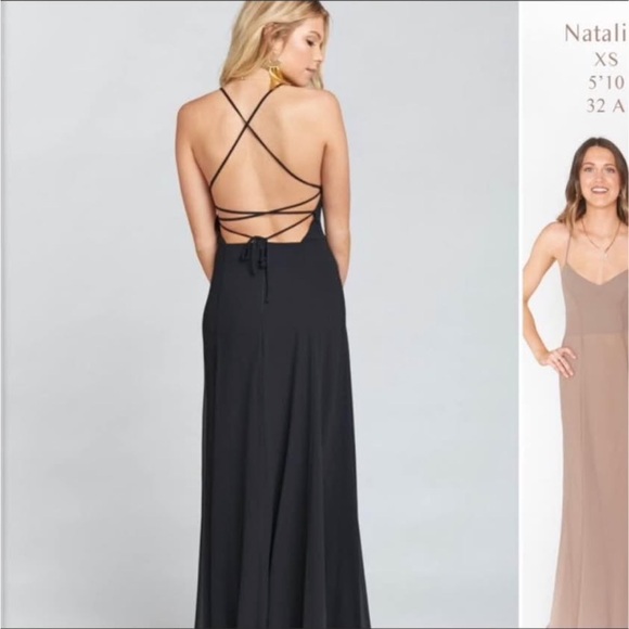 Show Me Your MuMu Black Maxi Dress - Picture 2 of 2